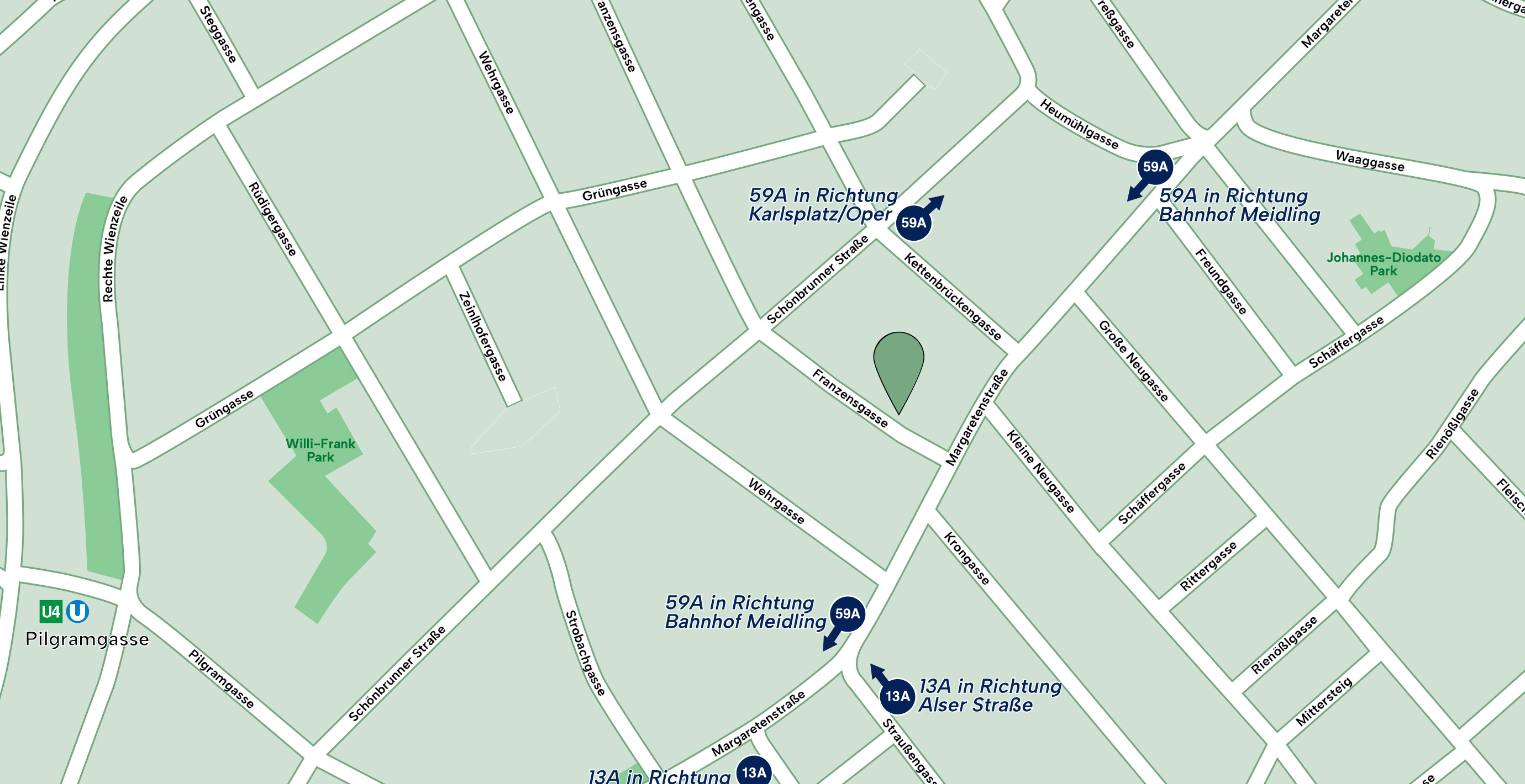 Karte Franzensgasse 4